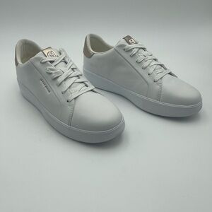 Cole Haan-SZ 11B-Women-Joy Platform Sneakers White/Rose Gold-MSRP $160-New nobox